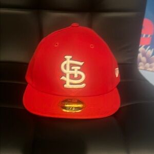 New Era Red St. Louis Cardinals Hat size 7&3/8